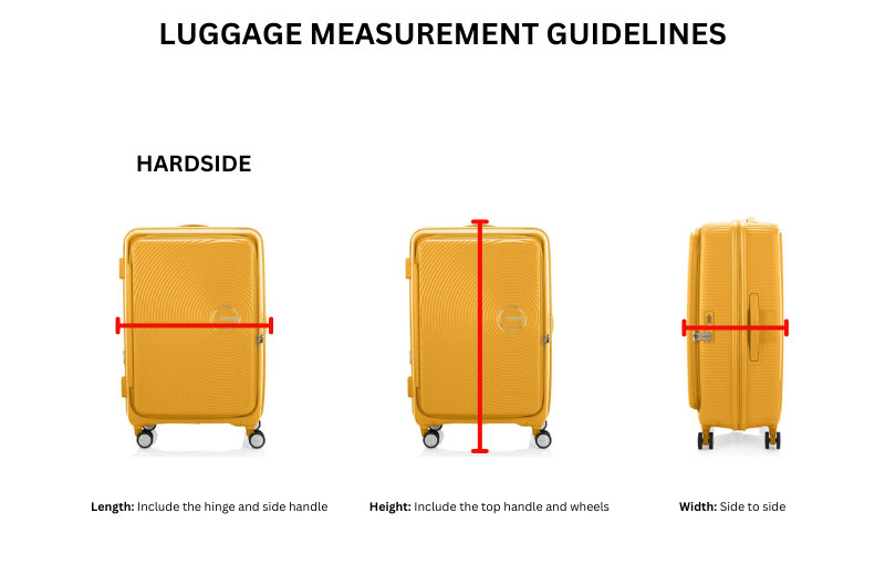 LUGGAGE MEASUREMENT GUIDELINES